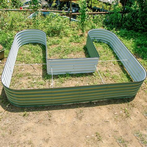 vegega garden bed|vegega corrugated metal garden beds.